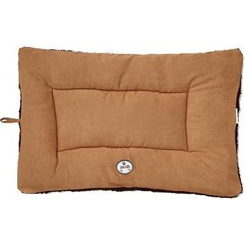 Eco-Friendly Reversible Dog Bed Mat | Machine Washable Crate Pad with Recycled Polyfill | Indoor & Outdoor