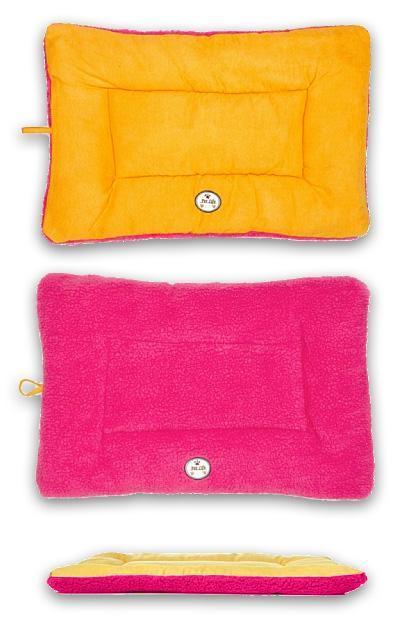 Eco-Friendly Reversible Dog Bed Mat | Machine Washable Crate Pad with Recycled Polyfill | Indoor & Outdoor