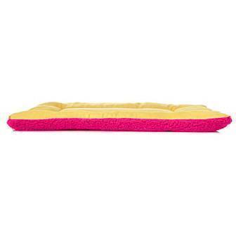 Eco-Friendly Reversible Dog Bed Mat | Machine Washable Crate Pad with Recycled Polyfill | Indoor & Outdoor