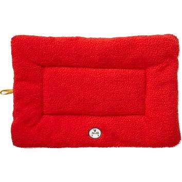 Eco-Friendly Reversible Dog Bed Mat | Machine Washable Crate Pad with Recycled Polyfill | Indoor & Outdoor