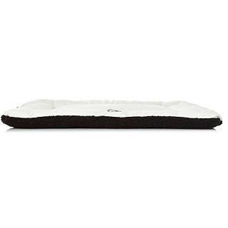 Eco-Friendly Reversible Dog Bed Mat | Machine Washable Crate Pad with Recycled Polyfill | Indoor & Outdoor