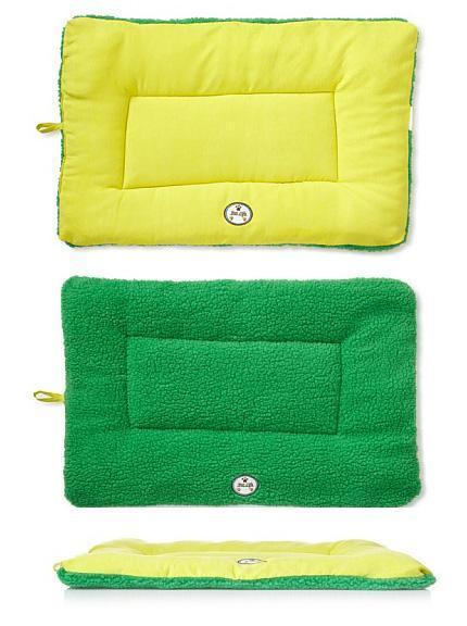 Eco-Friendly Reversible Dog Bed Mat | Machine Washable Crate Pad with Recycled Polyfill | Indoor & Outdoor
