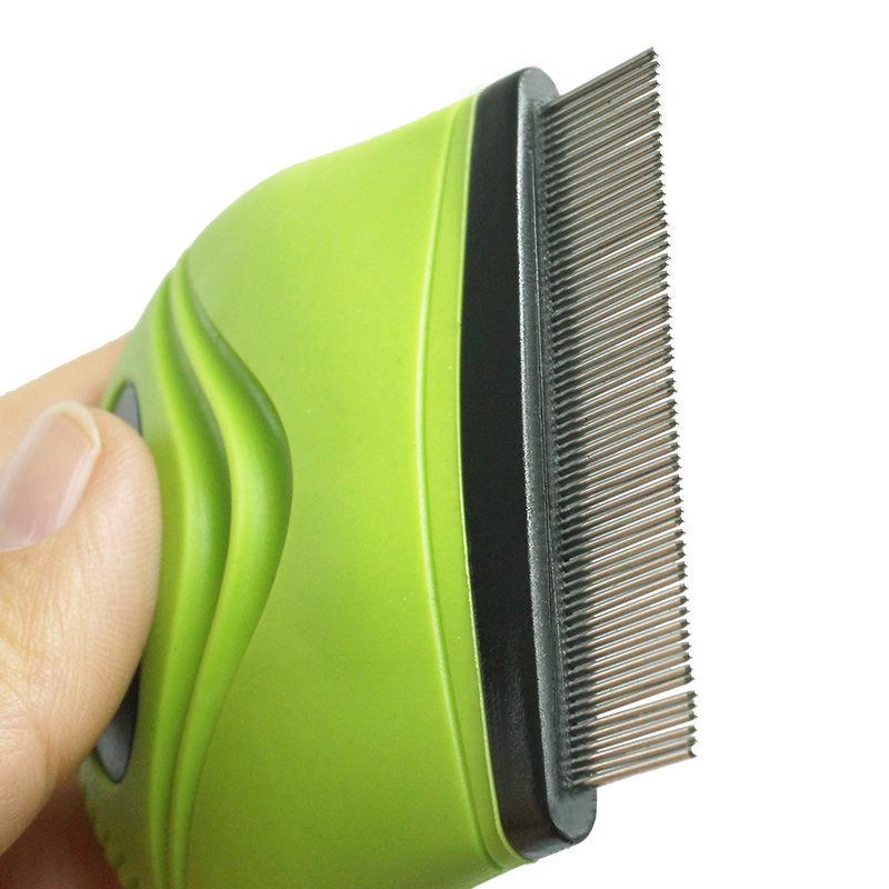 Handheld Travel Flea and Tick Comb for Dogs and Cats | Tick Fine-Tooth Grooming Tool