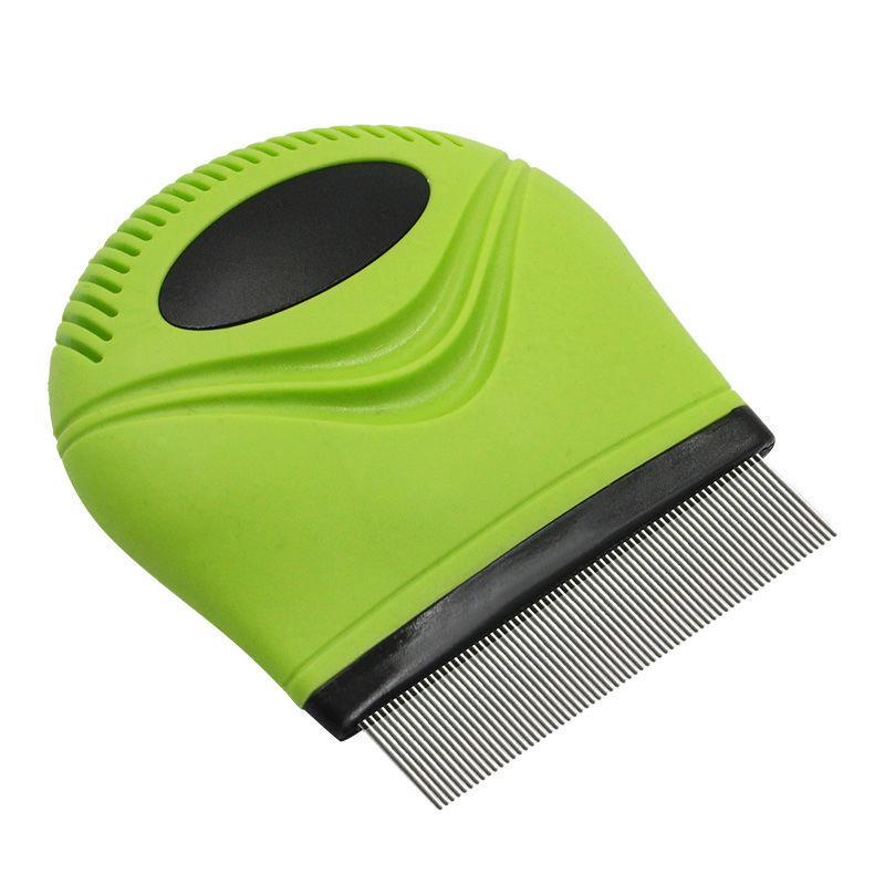 Handheld Travel Flea and Tick Comb for Dogs and Cats | Tick Fine-Tooth Grooming Tool