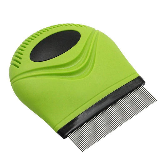 Handheld Travel Flea and Tick Comb for Dogs and Cats | Tick Fine-Tooth Grooming Tool