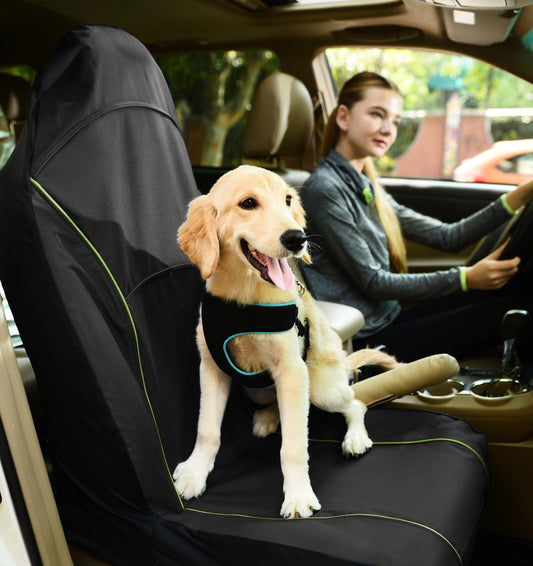 Pet Life Open Road Single Seated Dog Car Seat Cover | Waterproof & Scratch Proof