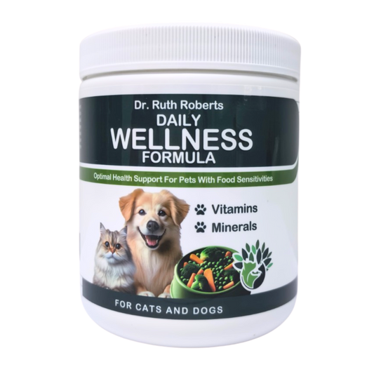 Pet Daily Wellness Formula for Pork and Beef Allergies: Multi-Vitamin Powder | 120 Count