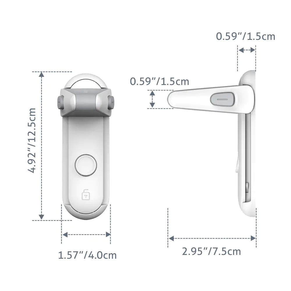 Pet Proof Door Handle Lock | Prevent Door Escapes with Dog & Cat Secure Pet Door Lock