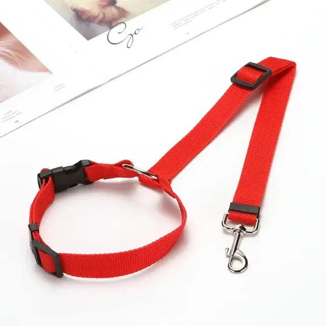 Pet Car Seat Belt and Harness Set for Dogs and Cats