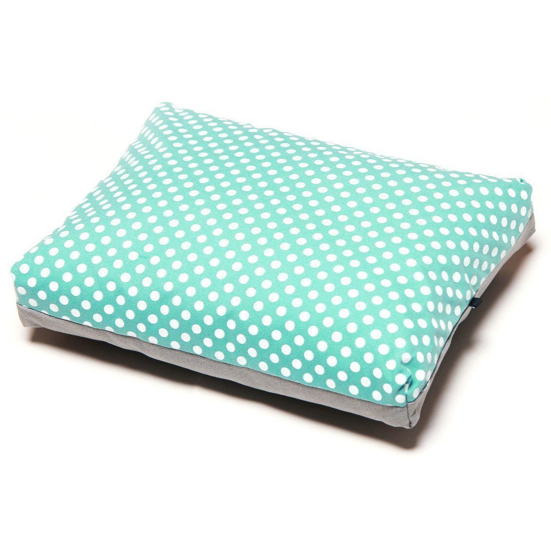 Rectangular Dog Bed | Polka-Dot Designer Cotton Pet Sofa