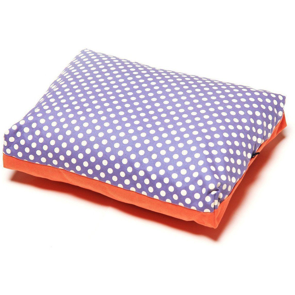 Rectangular Dog Bed | Polka-Dot Designer Cotton Pet Sofa