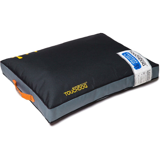 Touchdog Water-Resistant Dog Mat | Thick Sporty Pet Bed for Indoor/Outdoor with Carrying Handle & 4" Cushion