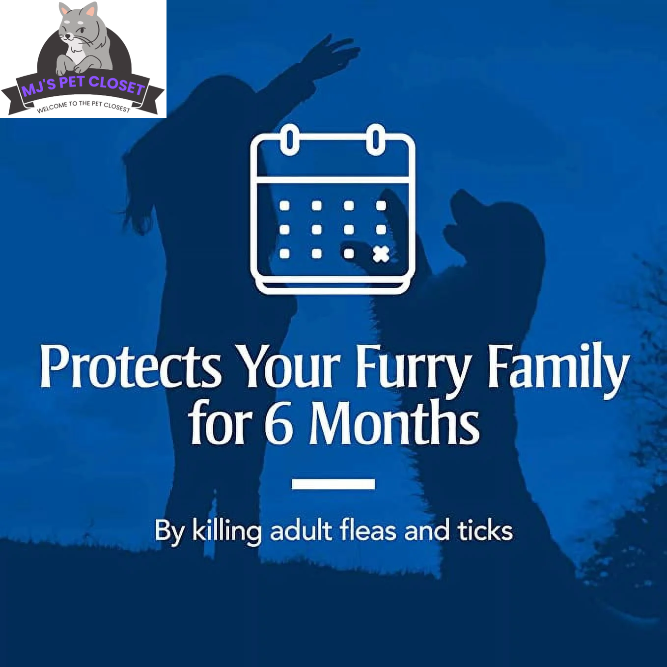 PetArmor Plus Flea and Tick Collar for Dogs | 6-Month Head-to-Tail Protection